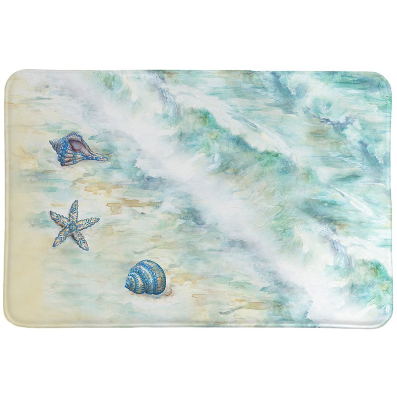 Tapis pour salle de bain Markey Venice Beach