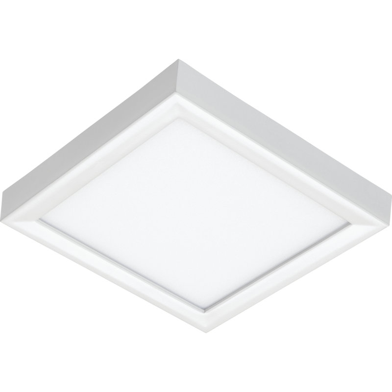 Plafonnier encastré à del simple 12,1 po 7 lumières