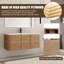 Ensemble de meuble-lavabo simple 48 po avec plateau en résine Ardingly-1617998419