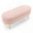 Ottoman Oval Storage Bench ith Metal Legs-687873030