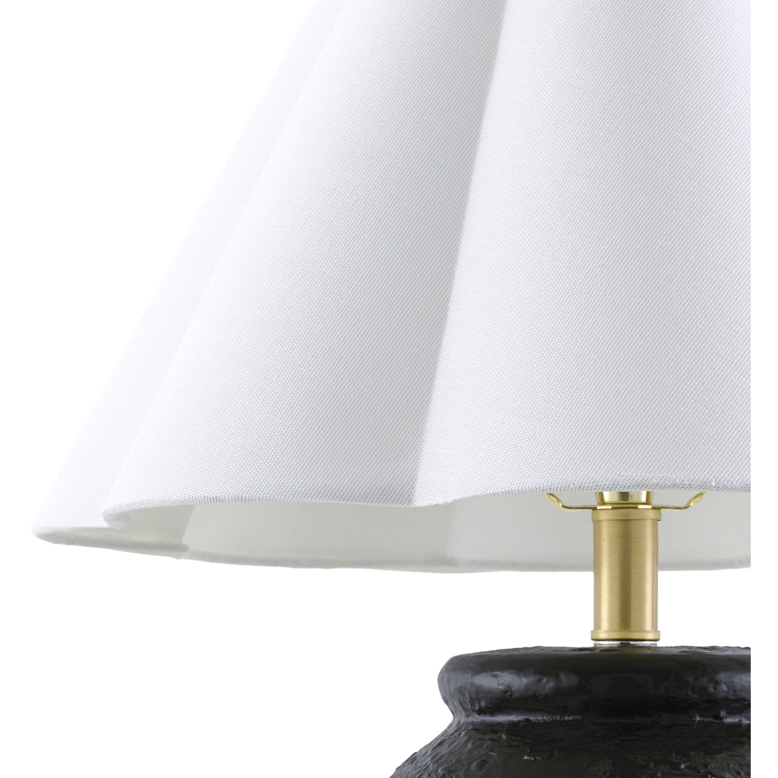 Ceramic Table Lamp, Black