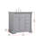 36'' Single Bathroom Vanity with Marble Top-2129906039