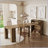 Modern Extendable Dining Table With Storage