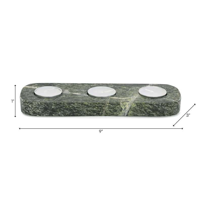 Marble Taper Candle Holder Single Pillar Candle Stand Modern Casual Decor Accessory Natural Stone Accent for Table or Shelf Display Handcrafted Marble Candle Base Timeless Home Style Element