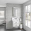 Pharmacie pour salle de bain à miroir sans cadre l 15 po x H 36 po, ouverture à droite