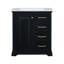 Meuble-lavabo de salle de bain avec lavabo, armoire de salle de bain à 3 tiroirs, armoire d'appoint-756349667