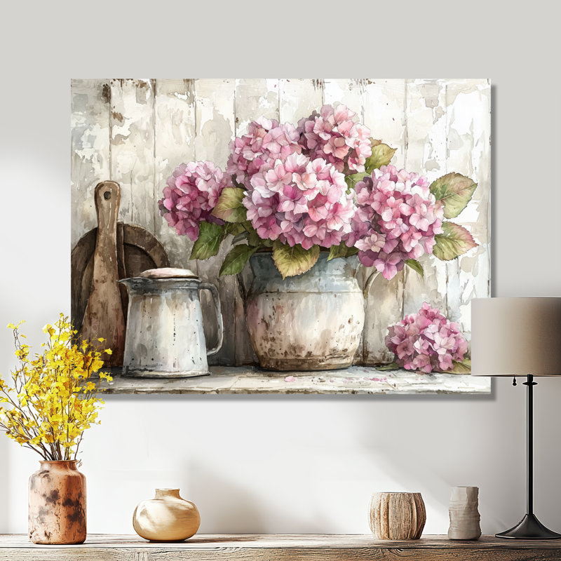 Dormalee - Floral Wall Art, H 24 po x l 32 po, Toile tendue, Ne s'applique pas