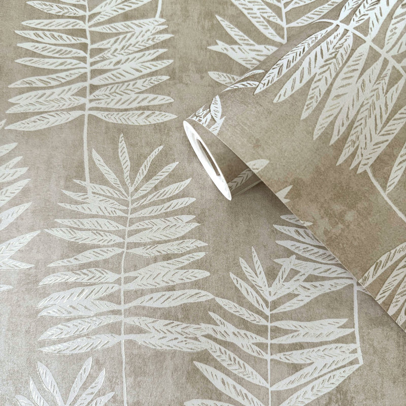 Zen 1000cm x 53cm Wallpaper Roll, Silver