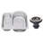 31.5'' L Undermount Double Bowl Stainless Steel Kitchen Sink
