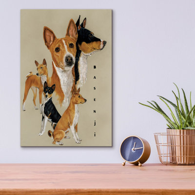 «Basenji» par Barbara Keith, impression sans cadre