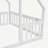 Amarionna Wood House-Shaped Floor Bed with Fence, Guardrails-1287232310-1277471102