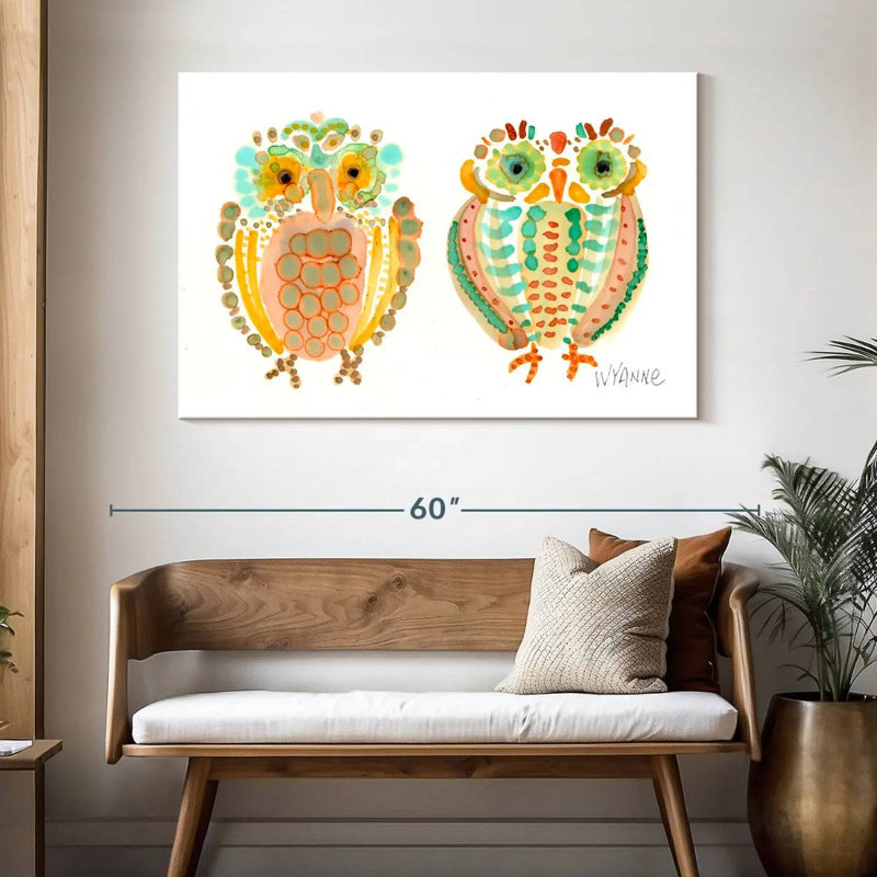 Ashelle Wise Owls, H 32 po x l 48 po