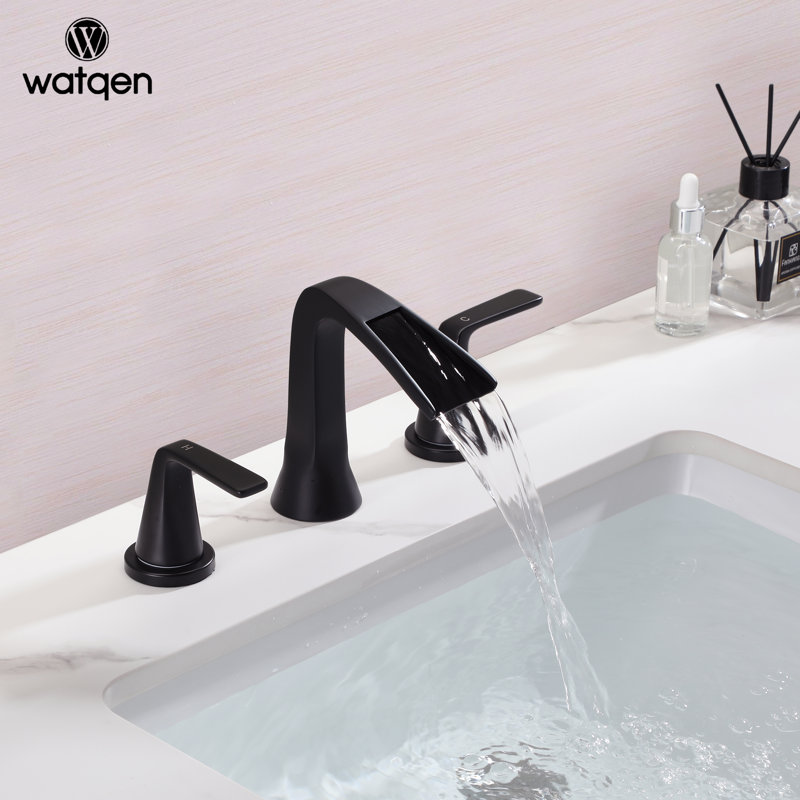 Robinet de salle de bain à large entraxe