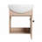 Wall Mounting Bathroom Vanity With Ceramic Sink
