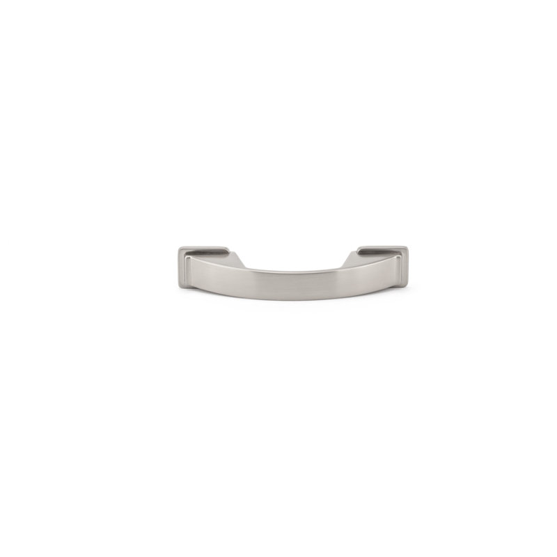 Poignée arche en métal 6 5/16 po, Nickel brossé, 3"