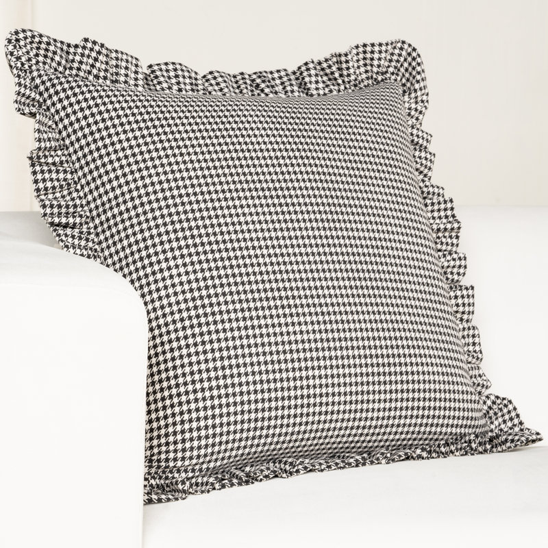 Coussin Birch Lane Sashay, Plumes, Noir, noir, noir, noir