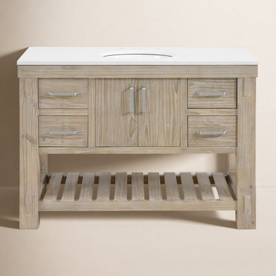 Bromley 48" Pine Single Bathroom Vanity