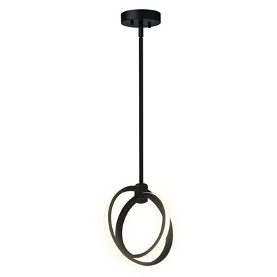 Jaiya Orb LED Pendant - Dimmable 1150 Lumens 3000K - 20W Pendant Lighting For Kitchen Island - Hanging Light Fixtures