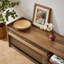 Console 4 tiroirs avec verre trempé-2134386164