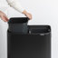 Poubelle de recyclage à double compartiment et à double compartiment 8 "Gallia (2 x 30 litres)-49493557