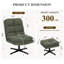 Chaise d'appoint rembourrée avec repose-pieds-1788367566