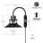 Roksanda Aluminum Armed Sconce