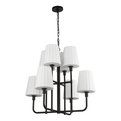 Tindra 8 - Light Metal Dimmable Chandelier