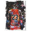 «Red Graffiti Basketball Canvas Trend», art mural par Notoriart-1231472276-1236401408