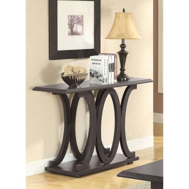 Karsten Cappuccino Engineered Wood Entryway Console Table