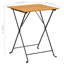 Table bistro pliable en bois