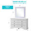 Commode Verona G6790-D, champagne argenté-968785725