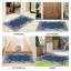  Tapis d'entrée antidérapant pour l'extérieur, 24 po x 36 po, bordure étoile de mer corail bord de mer-782534550-782534555