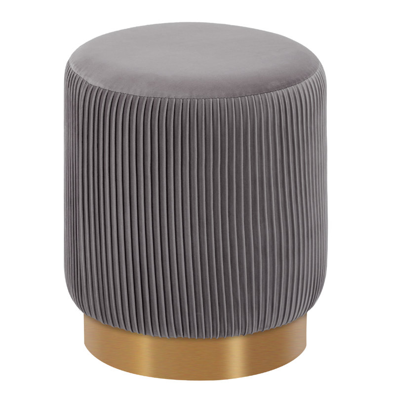 Ceilia Footstool, Grey