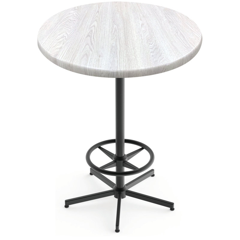 42 po de hauteur, table intérieure / extérieure, L 36 po x l 36 po, Bois de frêne blanc