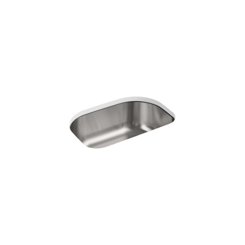 Cinch 26.4'' L Single Bowl Stainless Steel Kitchen Sink