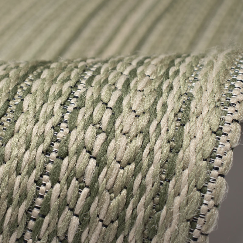 Tapis intérieur / extérieur en polypropylène / polyester tissé à la machine Gapland, Rectangle 1 pi 7 po x 2 pi 5 po