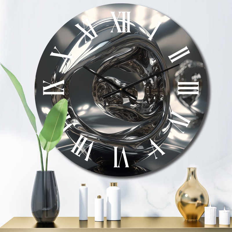 Metal Wall Clock, Small