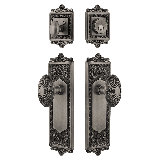 Nostalgic Warehouse Egg & Dart Entry Set with Victorian Knob