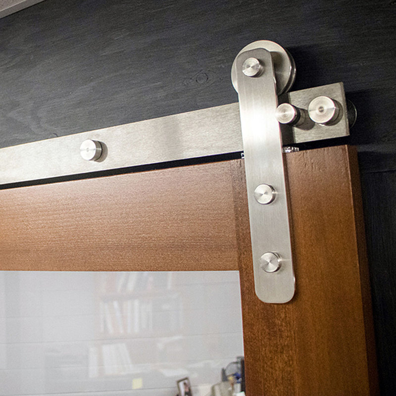 Ensemble de quincaillerie de porte de grange simple standard à plateau de grange, 64 po