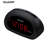 Sharp Small Digital Alarm Clock with Snooze and Battery Backup