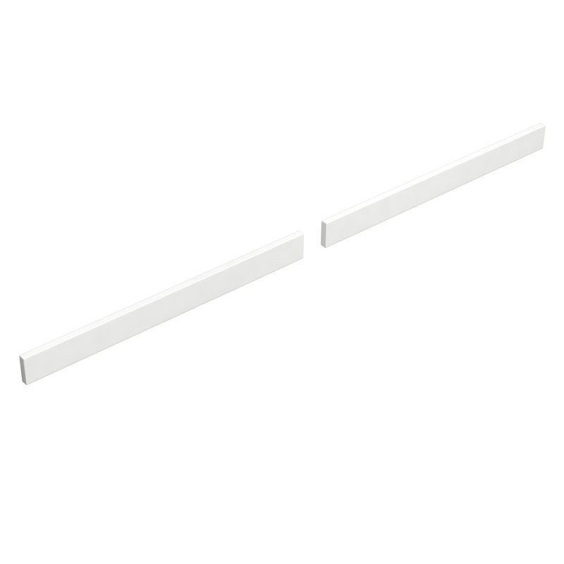 Dosseret de remplacement de 66 pouces, Quartz blanc