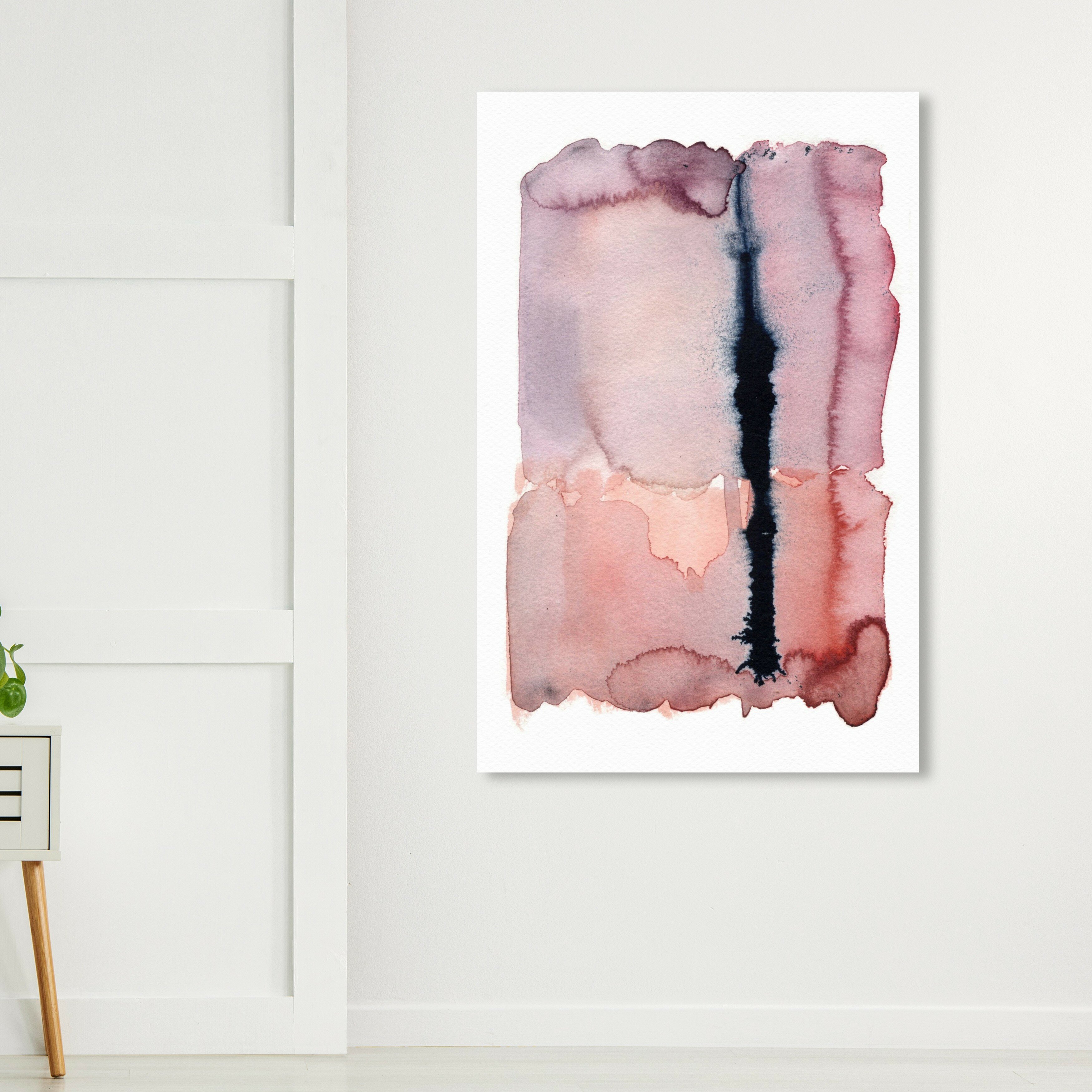 Oliver Gal Abstract Raja Dripping On Canvas Painting | Wayfair