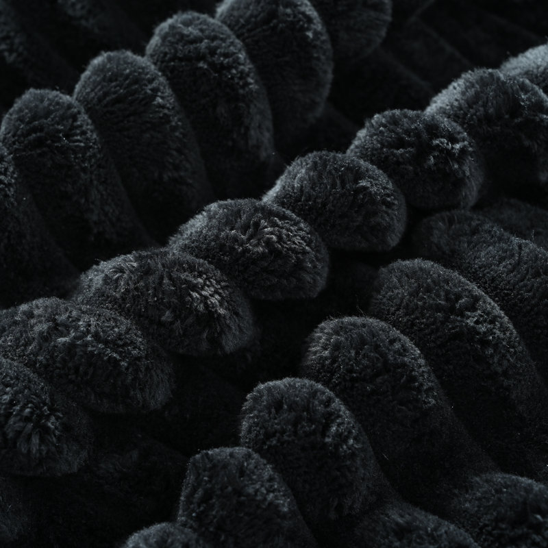 Canapé-lit surdimensionné 86,5 po, Black