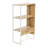 Coastal Oak Iron Three-Tier Shelf-1693791329