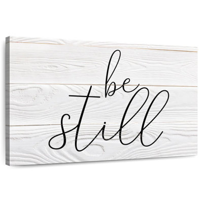 Tergel Be Still Typography I