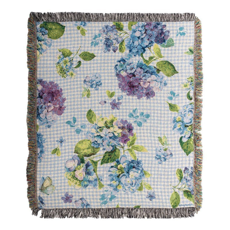 Jeté en coton tissé à la main 50 x 60 po