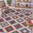 Pumphrey Hand-Woven Geometric Southwestern Cream/Red/Blue Area Rug-788180270