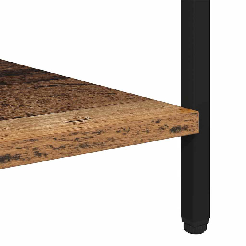 40cm W Manufactured Wood Bedside Table, Old Wood