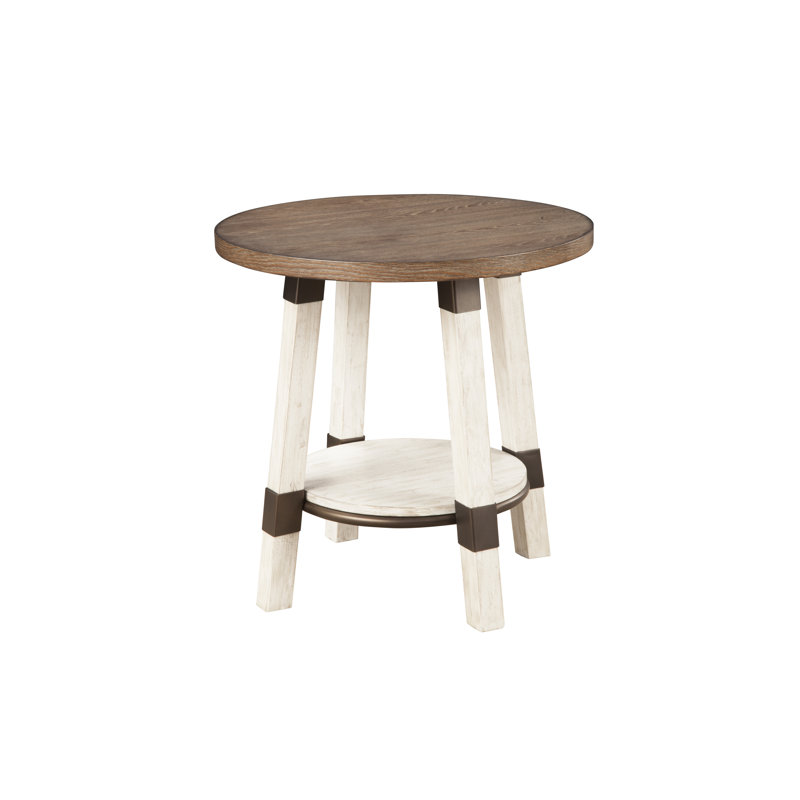 Table de bout Everlynn, Crème