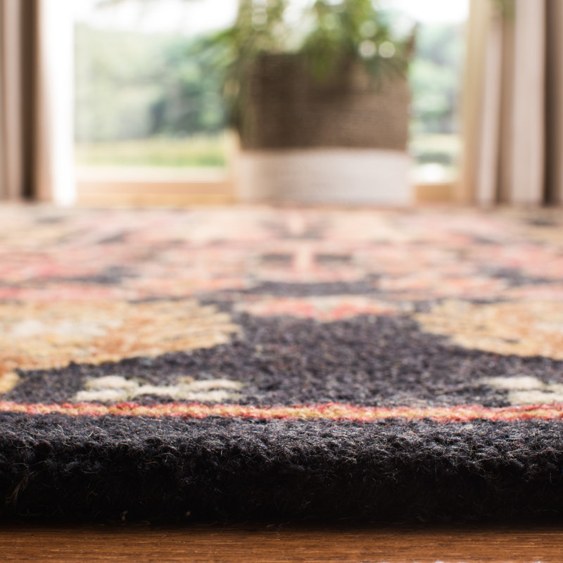 Tapis en laine tuftÃ© Ã  la main Donnett Southwestern, Rectangle de 5 pi x 8 pi